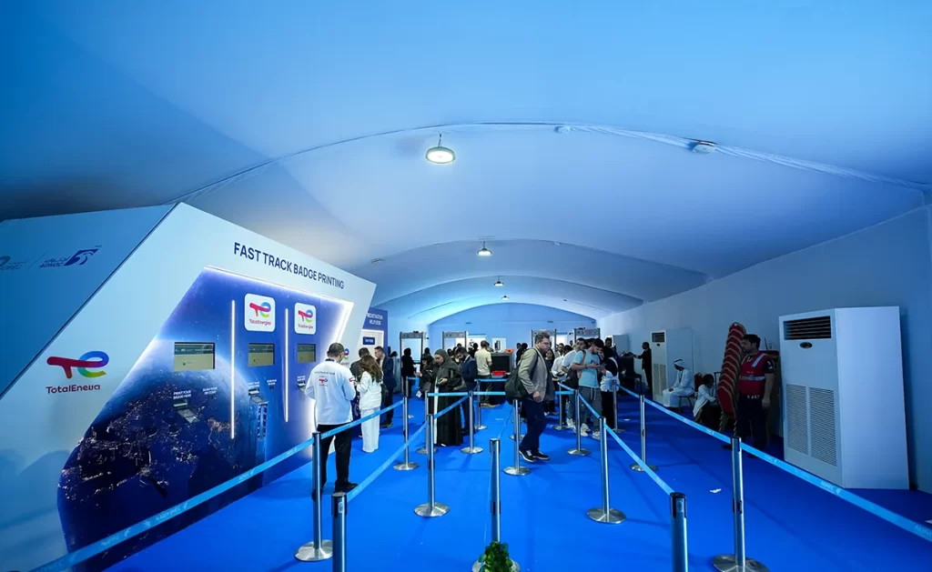 Arch Tent UAE - Interior of Arch tent with soft PVC roof and premium accessories - Arch Tent - Interior - Alfares International Tents