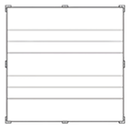 Arch tents UAE - Arch Tent - top view - Alfares International Tents