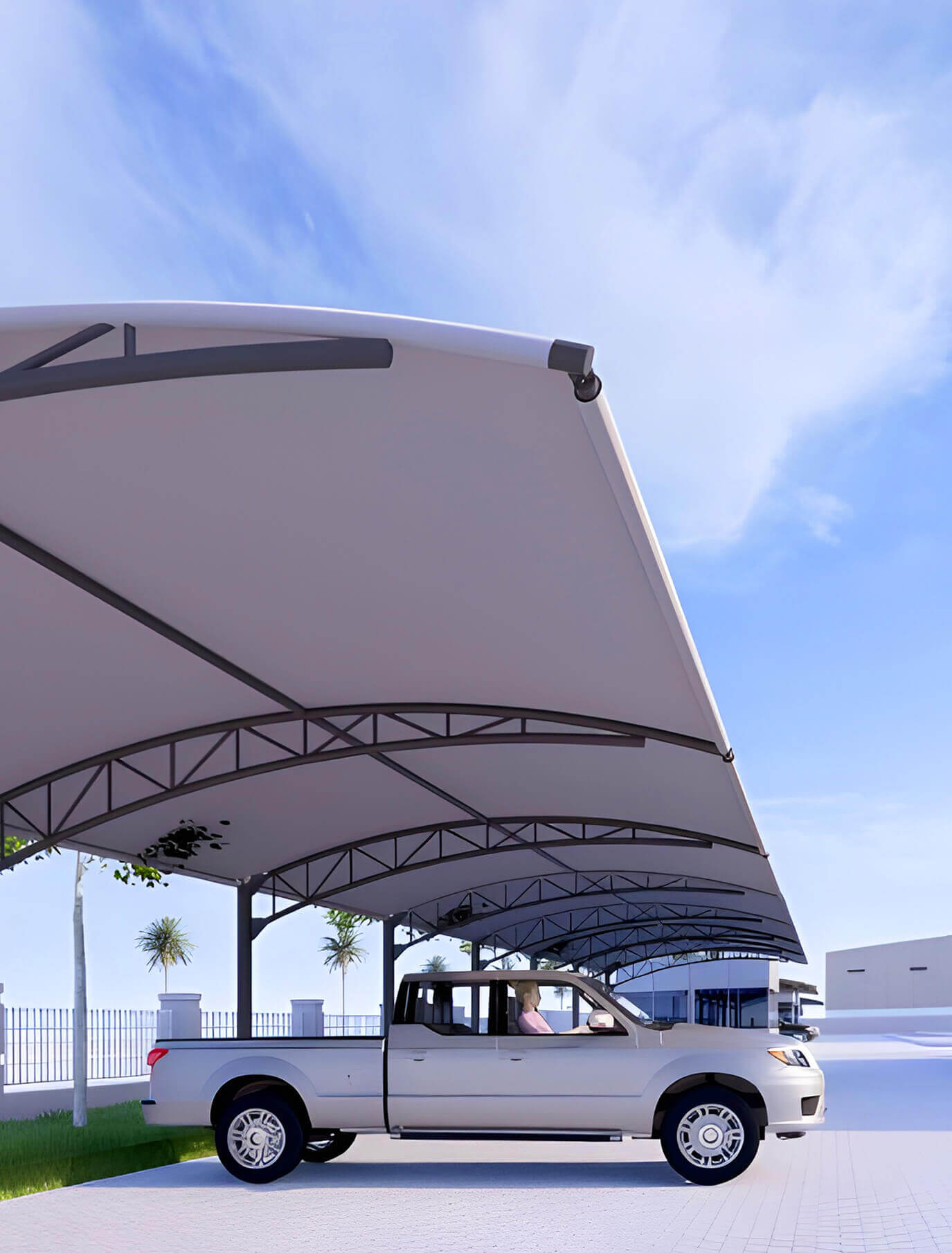 Parking Shades Structures