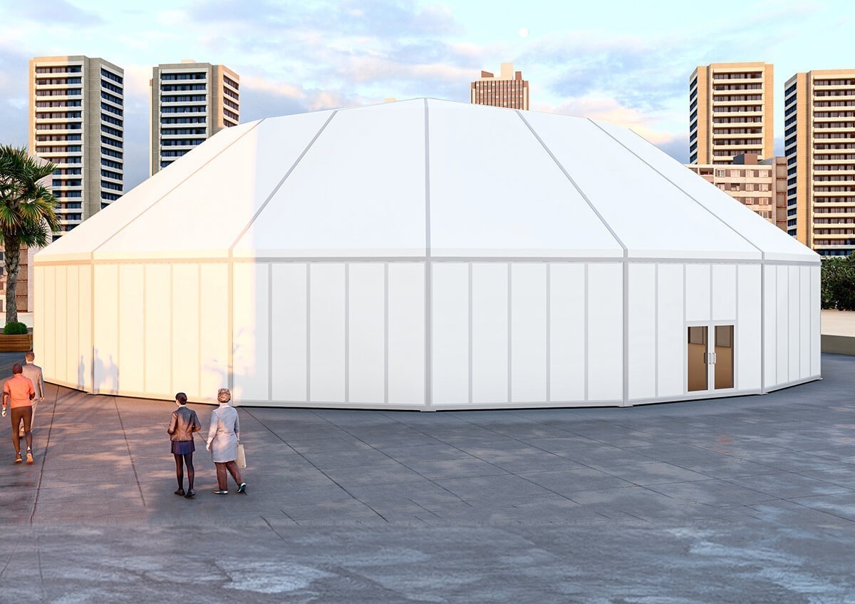 best tent supplier UAE - Diamond tent with premium look - Diamond Tent - Alfares International Tents