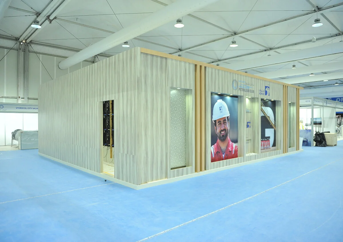 ADIPEC tent structures UAE - Royal tent interior view with fitout and accessories - ADIPEC - Alfares International Tents