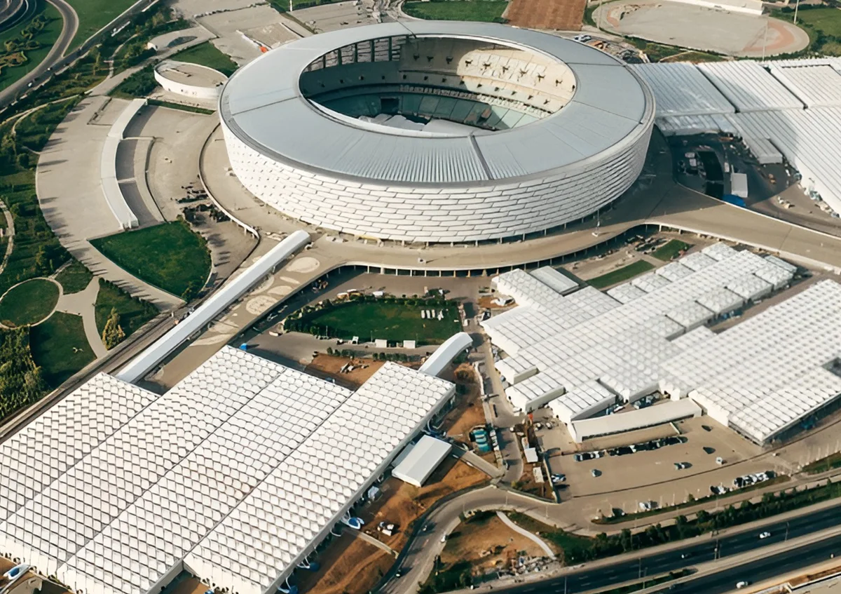 COP29 event Baku, Azerbaijan - Multiple Arch and Royal tents for UN Climate Change Conference - COP29 - Alfares International Tents