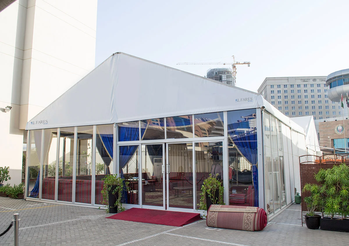 Ramadan tents UAE - Classical tent reflecting Arabic traditions - Ramadan Tent Alfares International Tents