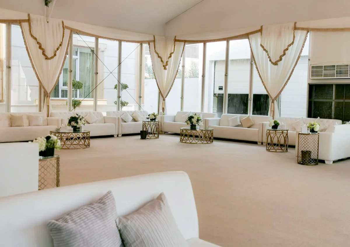 Ramadan tents UAE - Tent reflecting Arabic traditions with premium interiors - Ramadan Tent Alfares International Tents