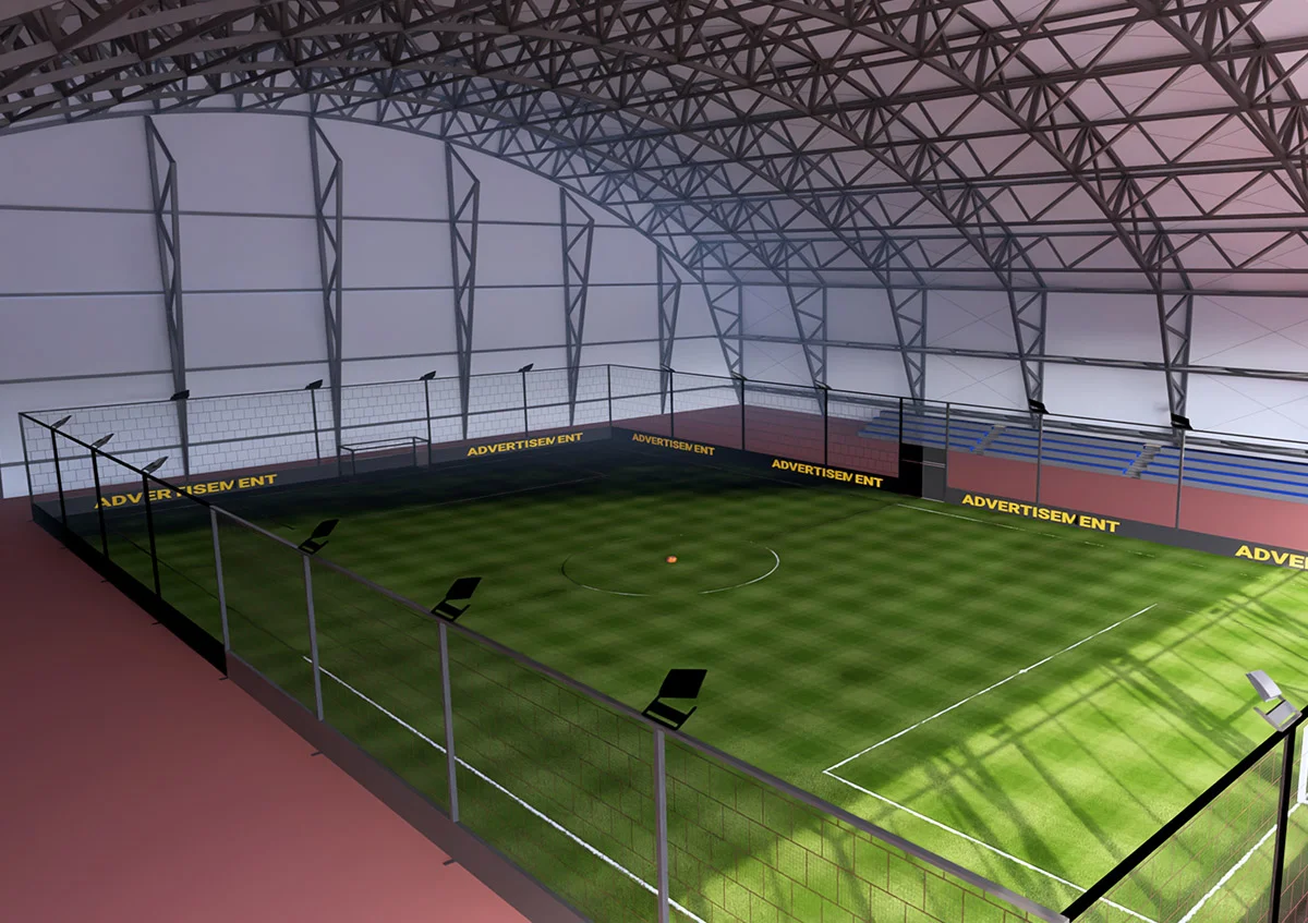 sports tents UAE - Sport Arena Tent with steel structures - Sports Tent Alfares International Tents