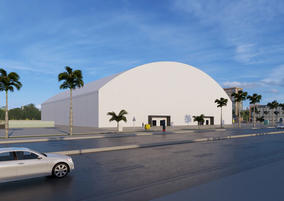 sports tents UAE - Sport Arena Tent with steel structures - Sports Tent Alfares International Tents