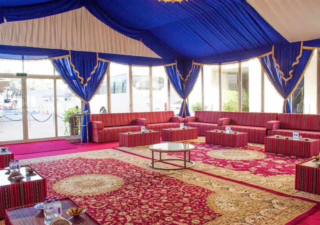 Occasion tents UAE - Ramadan Tent - Delivering Tailored Occasion Tents for Cultural, Religious and Sporting Events - Alfares International Tents