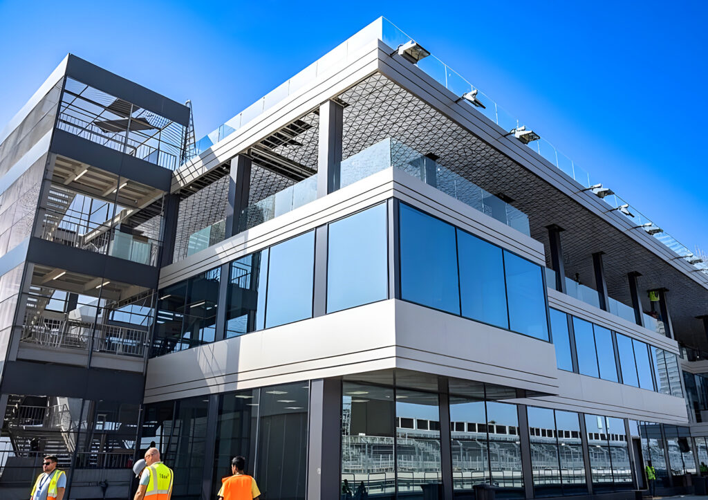 Modular infrastructure UAE - Multi-storey structure - Setting the Standard for Modular Infrastructure Excellence - Alfares International Tents