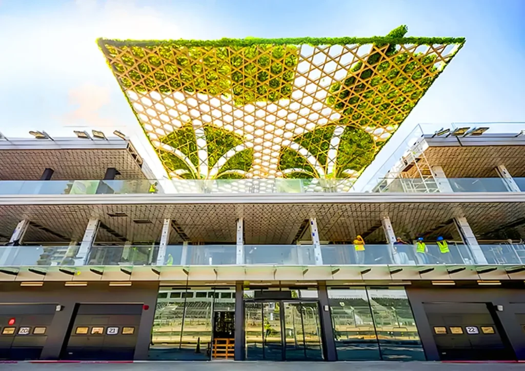 steel structures in tent engineering - Multi-storey structure - The Role of Steel Structures in Modern Tent Engineering - Alfares International Tents