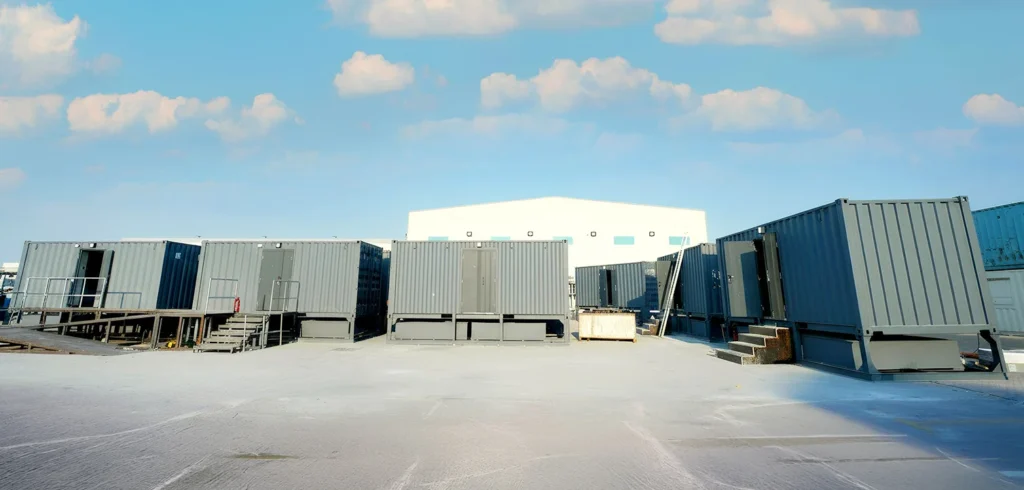 حمامات متنقلة فاخرة في الإمارات – كبائن معيارية متنقلة للحمامات – حمامات متنقلة فاخرة للفعاليات والمواقع والمرافق المؤقتة – الفارس العالمية للخيام