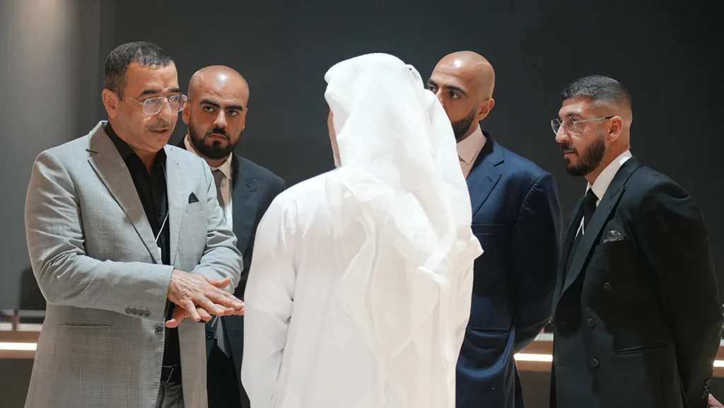 MIITE 2026 - Alfares International's chairman and the directors on the opening day - MIITE 2026: Strengthening Our Presence in the UAE Manufacturing and Industrial Landscape - Alfares International Tents
