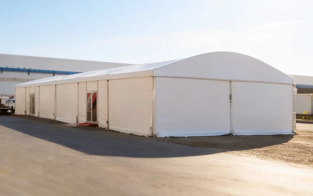 PVC Fabric Tents - Arch tent - PVC Fabric Tents: Complete Roof and Wall Solutions for Every Event - Alfares International Tents