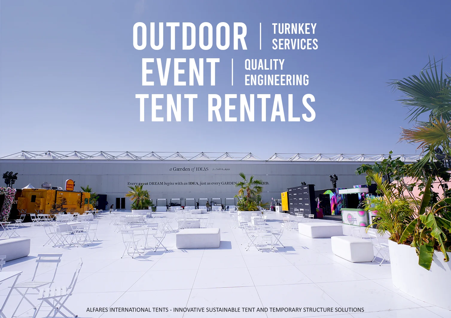 Tent Rentals GCC - Royal hall - How Tent Rentals Enhance Outdoor Events Across the GCC - Alfares International Tents