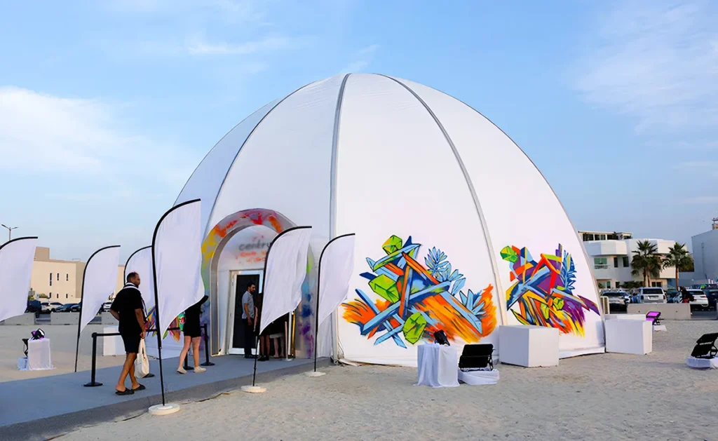 Sphere Tent - Sphere tent for outdoor event - Sphere Tent: The Perfect Blend of Architectural Design and Functional Space - Alfares International Tents