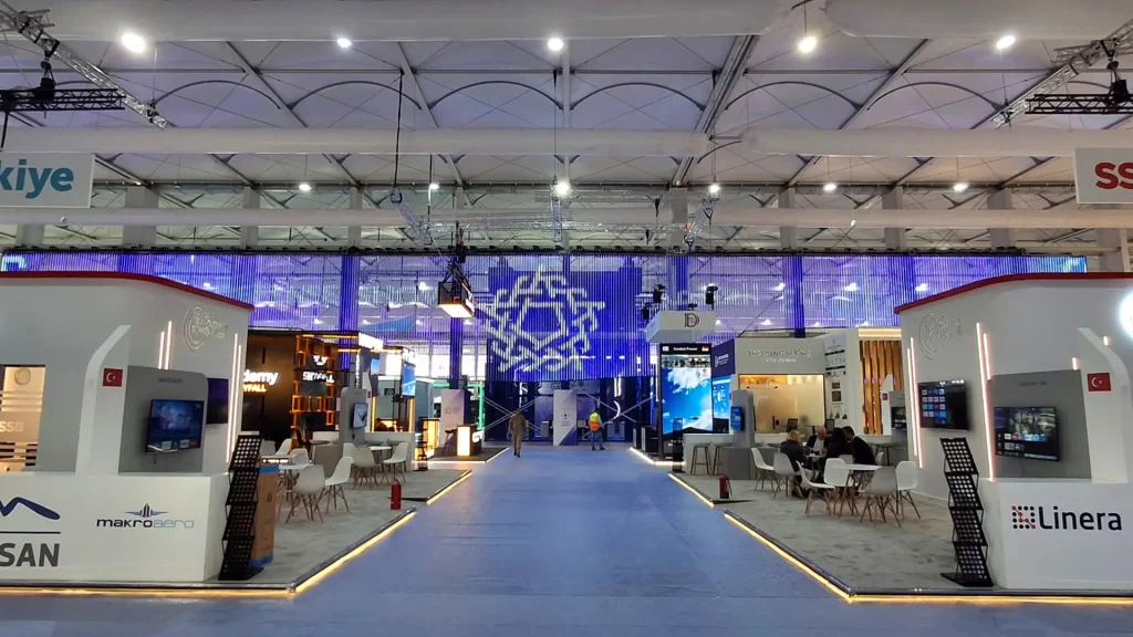Exhibition Tent Structures - Interior of Royal hall for exhibition - How Exhibition Tents Solve Common Event Challenges - Alfares International Tents