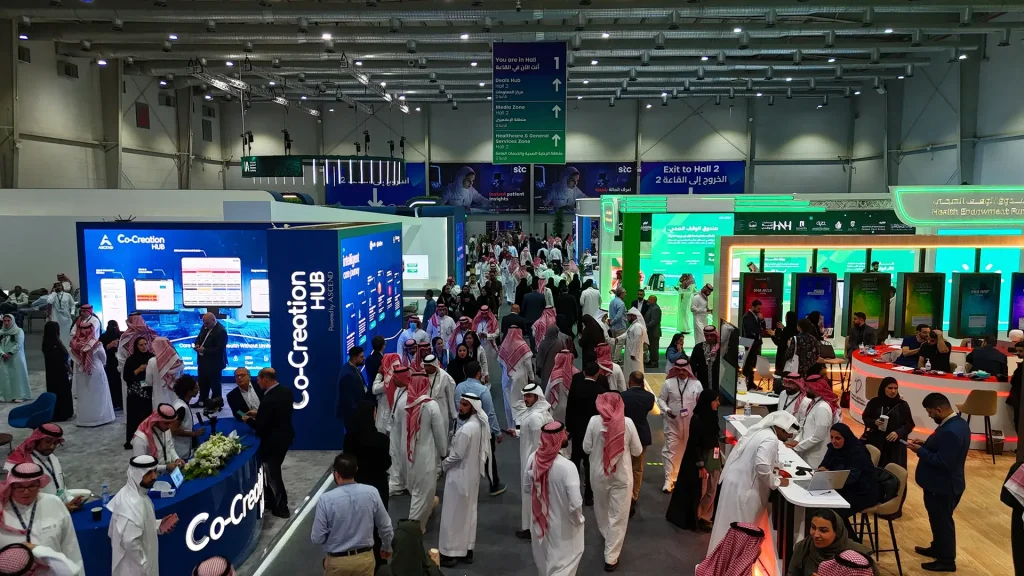 Exhibition Tent Structures - Interior view of Exhibition - How Exhibition Tents Solve Common Event Challenges - Alfares International Tents